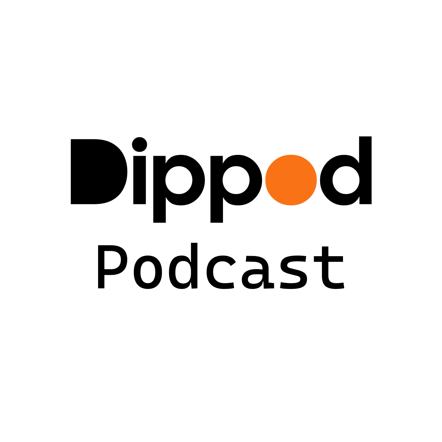 Podcast icon showing Dippod audio content